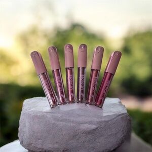 Metalic Lip Gloss Set 6 Pack